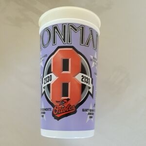 Vintage 1995 Iroman the Streak Cal Ripken Orioles MLB Plastic Cup